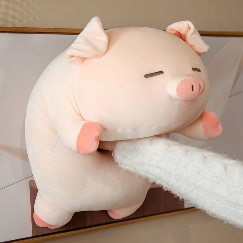 Lying Pig Plushie