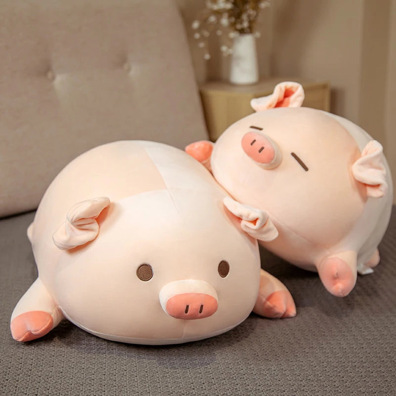Lying Pig Plushie