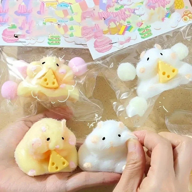 Hamster & Cheese Squishy