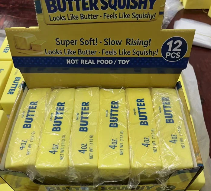 Jumbo Butter Bar Squishy – 14cm or 25cm