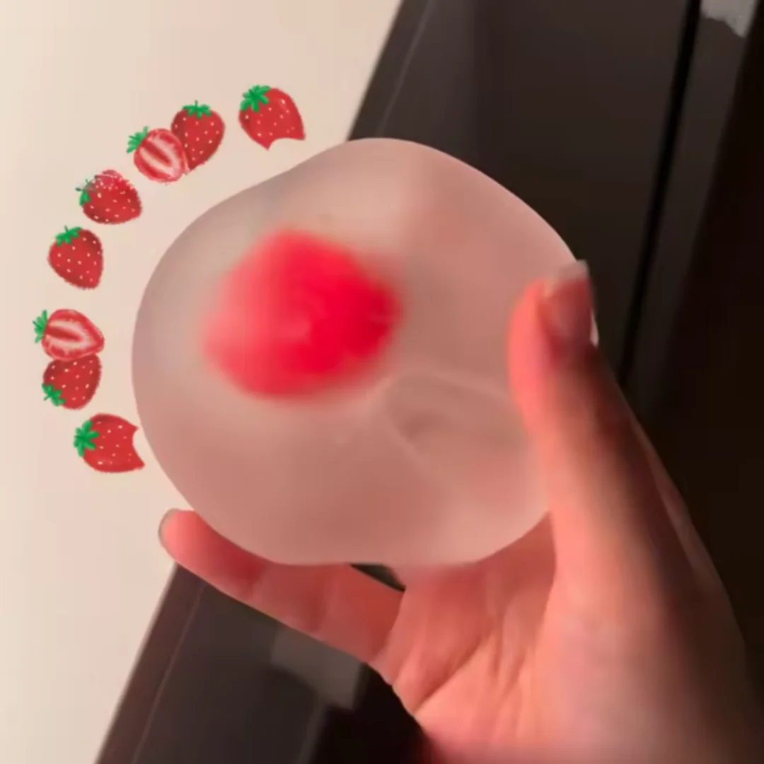 Strawberry Mochi Squishy
