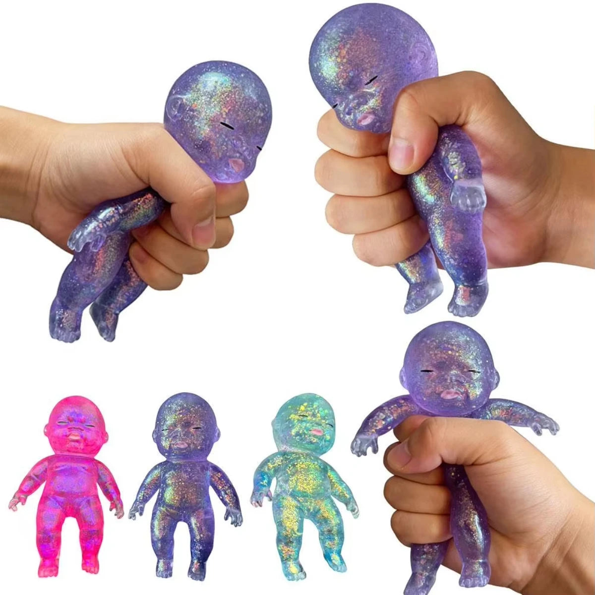 Glitter Sugar Baby Squishy