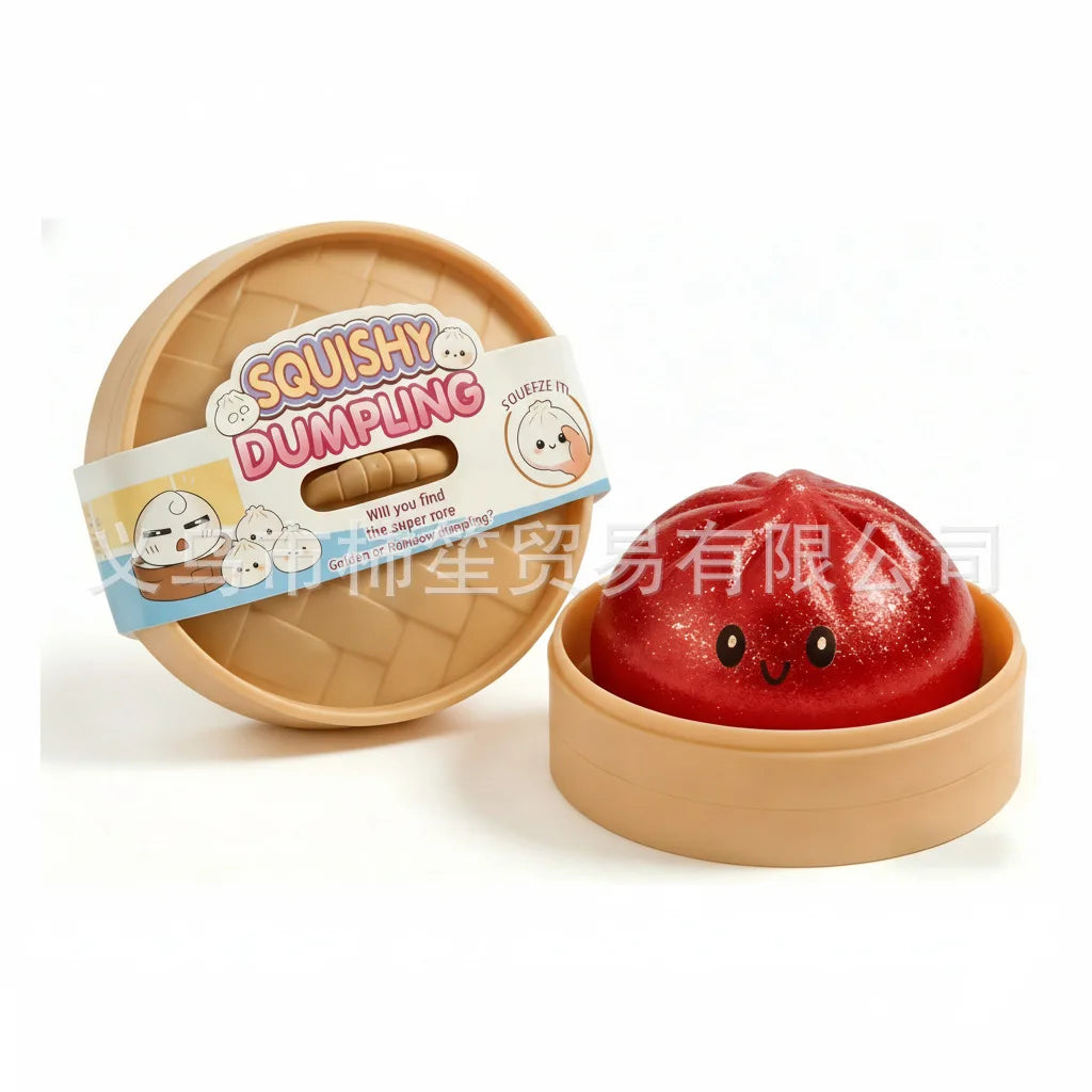 Glitter Dumpling Squishy with Box