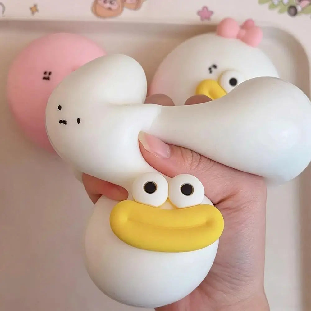 Funny Face Bun Squishy (9cm)