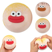 Funny Face Bun Squishy (9cm)