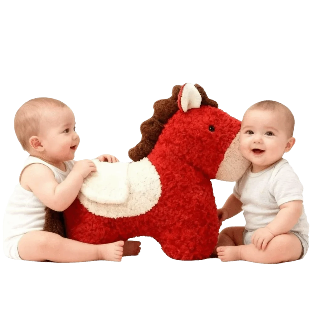 Festive Horse Plushie