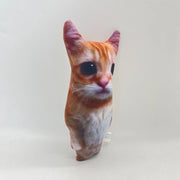 Wide-Eyed Cat Plushie