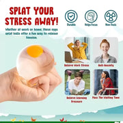 Splat Ball Squishy – Egg, Chicken & Tomato