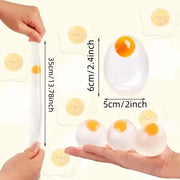 Splat Ball Squishy – Egg, Chicken & Tomato
