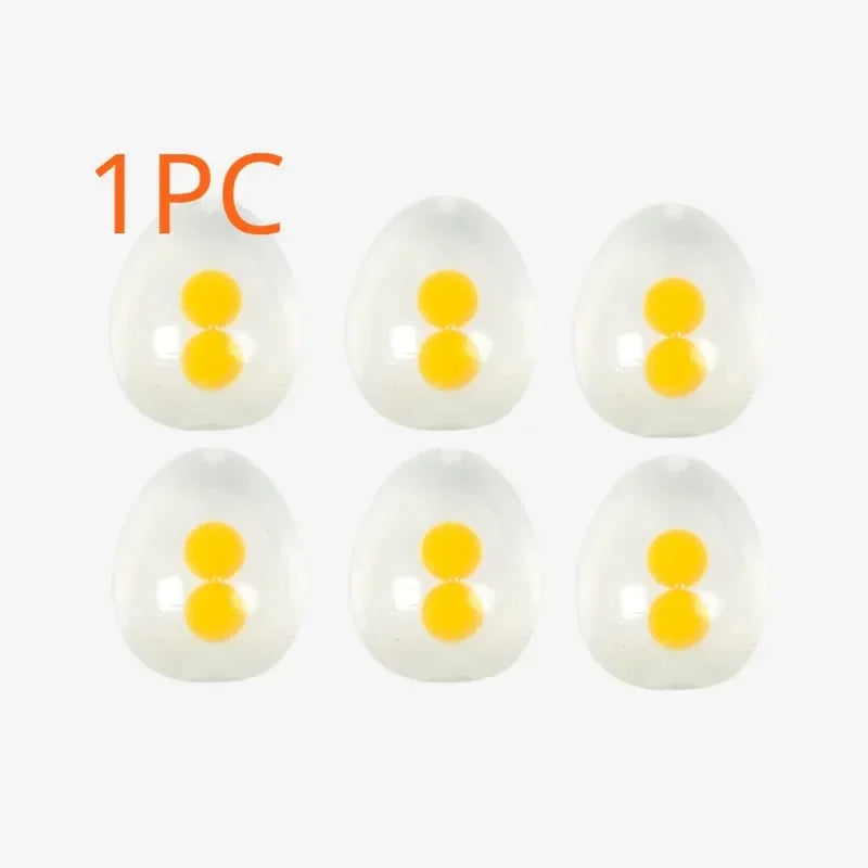 Clear Egg Splat Ball Squishy