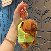 Mini Capybara Plushie – Hoodies, Headphones & Ducks