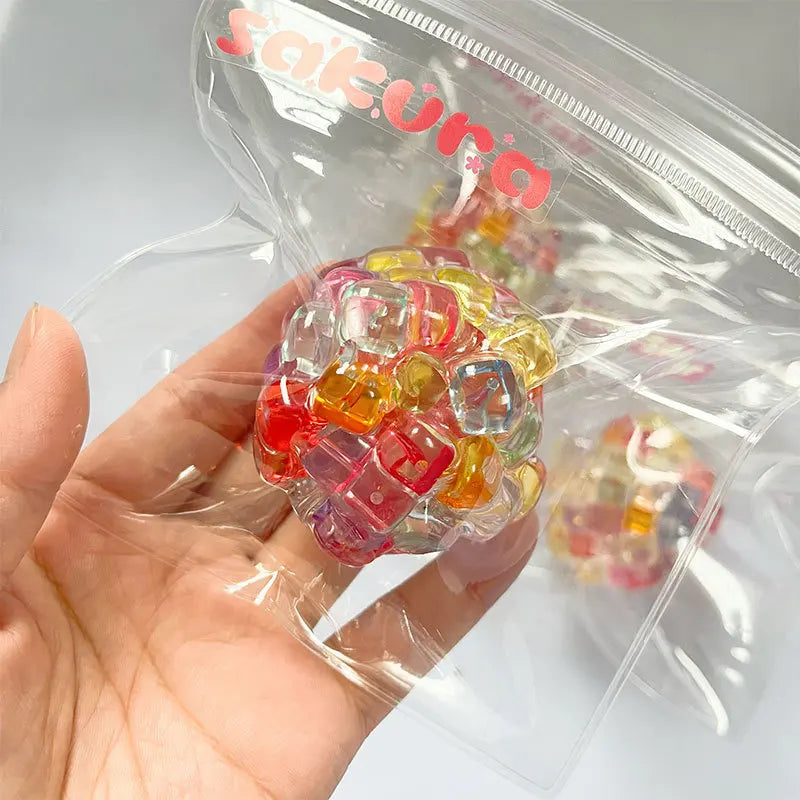 Ice Bead Squishy Ball – Round or Square