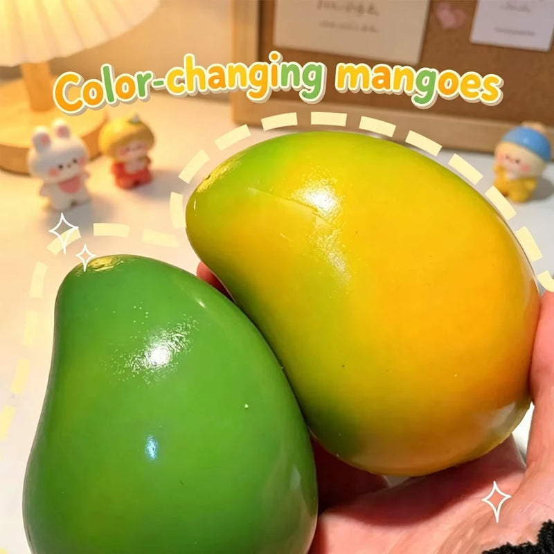 Colour-Changing Mango Squishy