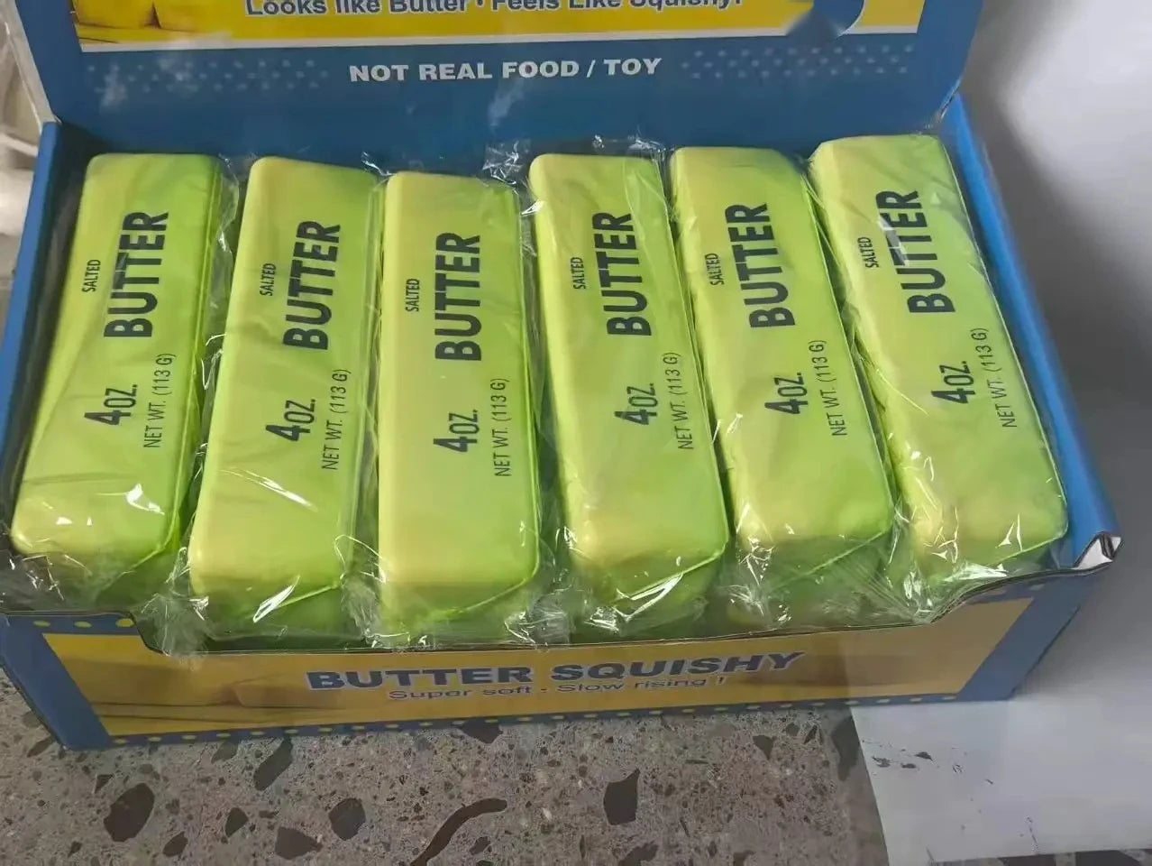 Butter Block Squishy – 5cm to 22cm