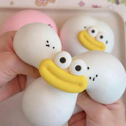 Funny Face Bun Squishy (9cm)
