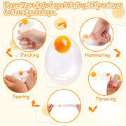 Clear Egg Splat Ball Squishy