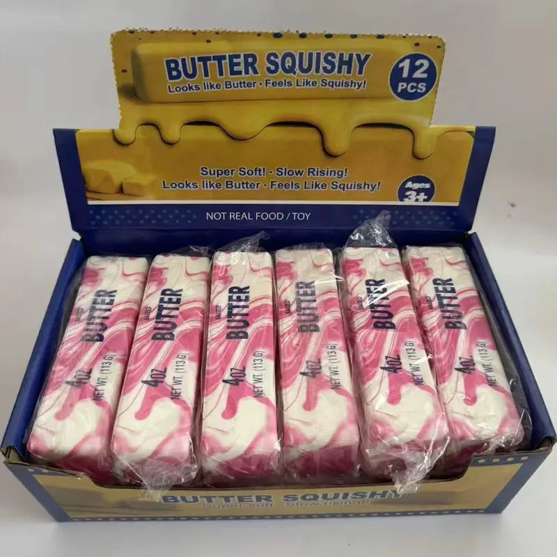Rainbow Butter Squishy – 12 Pack Case