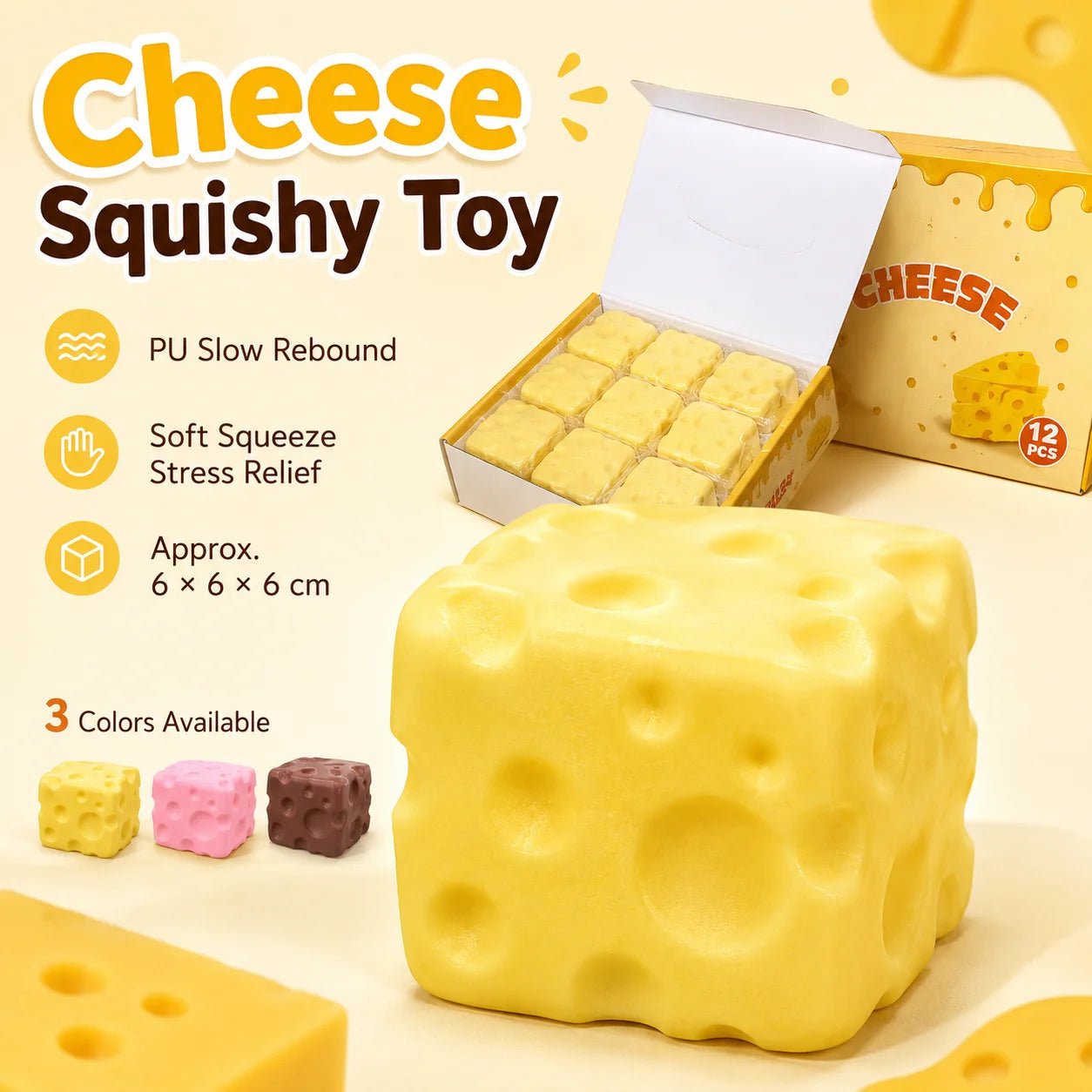 Cheese Pull Melt Cube