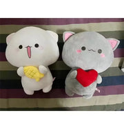 Peach Cat Plush Pillow – 30cm or 35cm