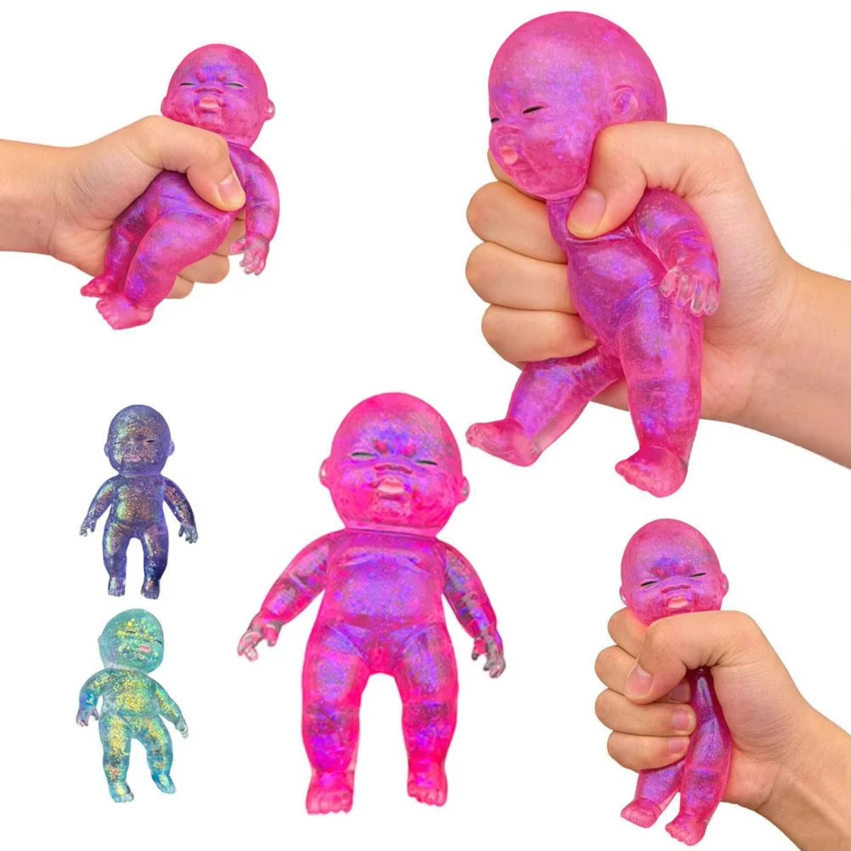 Glitter Sugar Baby Squishy