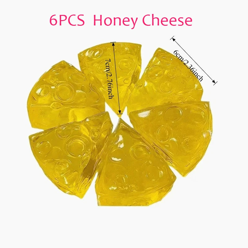 Honey Cheese Square Squishy