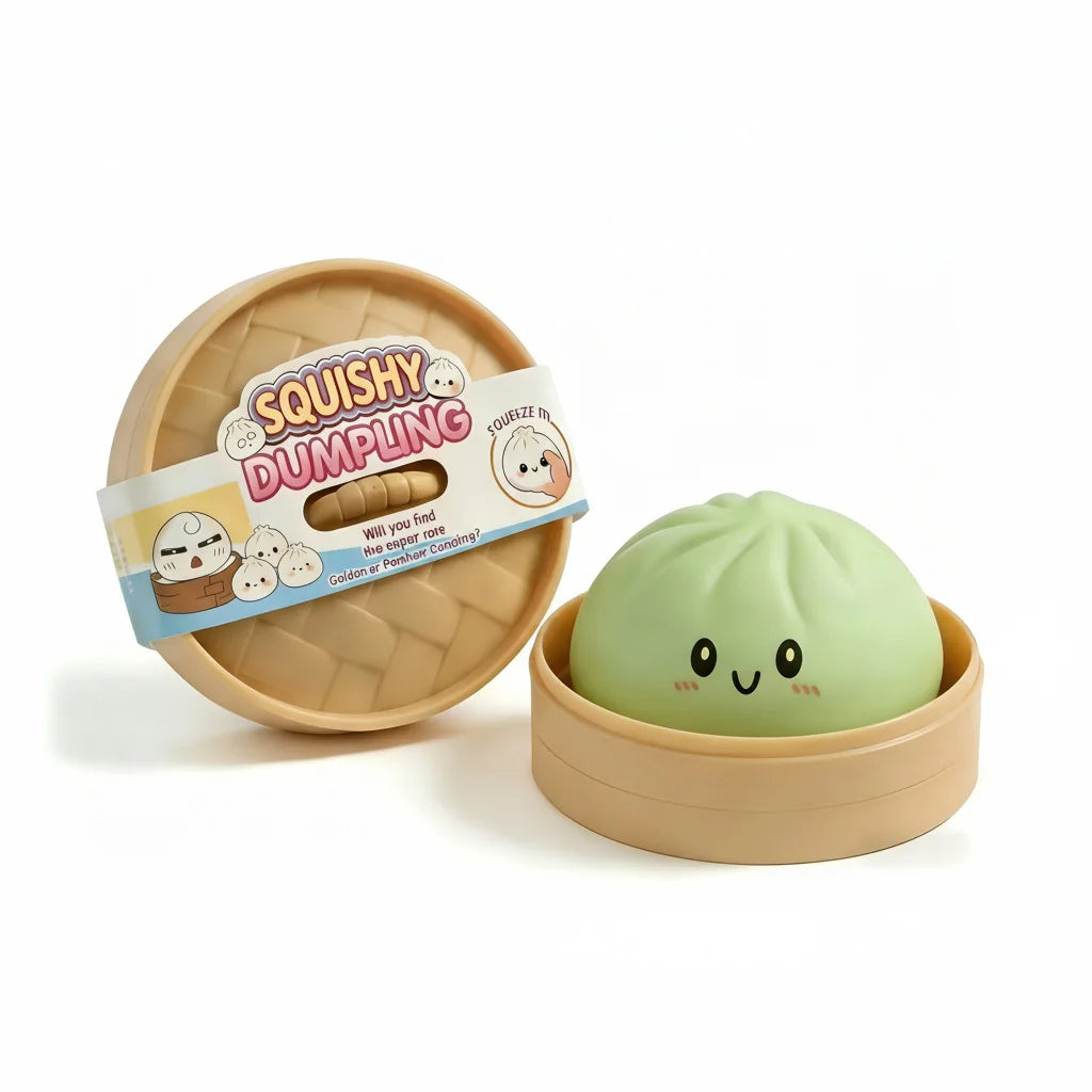 Glitter Dumpling Squishy with Box