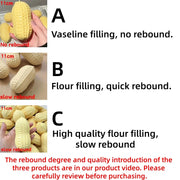 Buttery Peanut Squishy – No Rebound or Slow Rebound