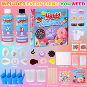 DIY Taba Squishy Making Kit (18oz + 6 Molds)