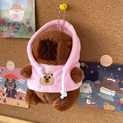 Mini Capybara Plushie – Hoodies, Headphones & Ducks