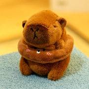 Mini Capybara Plushie – Hoodies, Headphones & Ducks