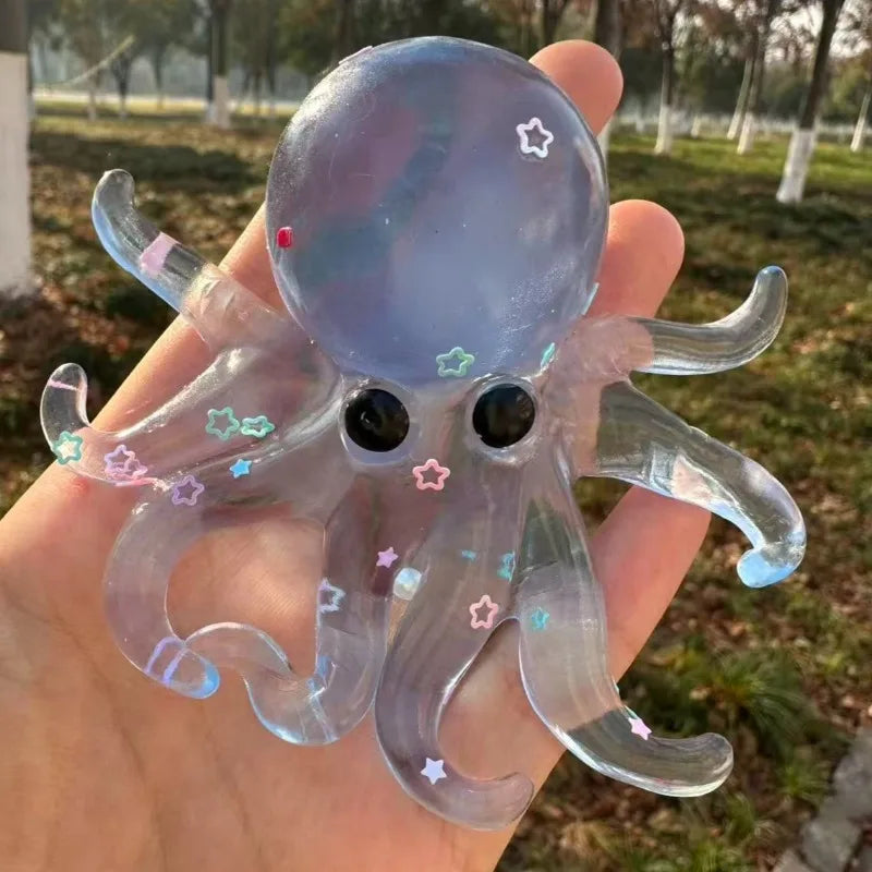 Glitter Octopus Squish