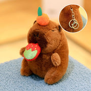 Mini Capybara Plushie – Hoodies, Headphones & Ducks
