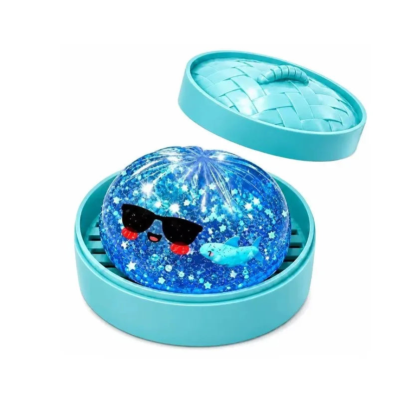 Shark Dumpling Squishy with Steamer