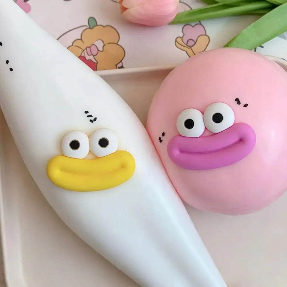 Funny Face Bun Squishy (9cm)