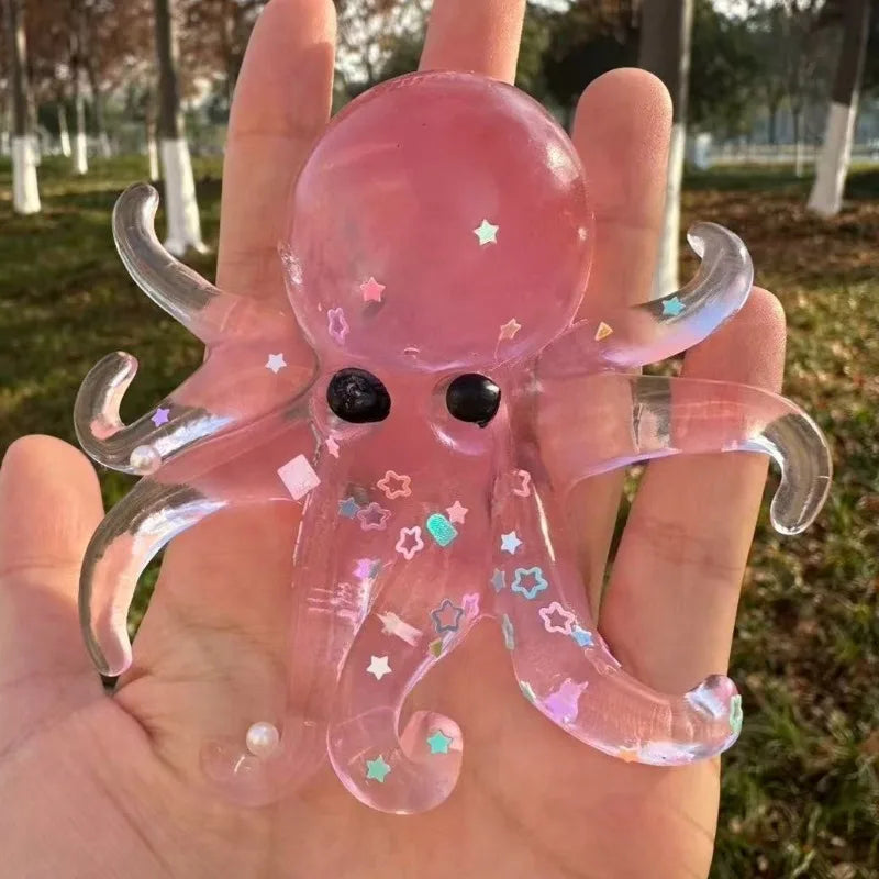 Glitter Octopus Squish