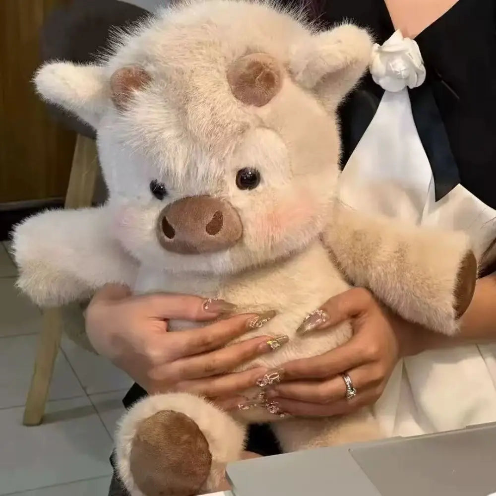 Sitting Pig Plushie
