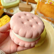 Strawberry Milk Cube Squishy
