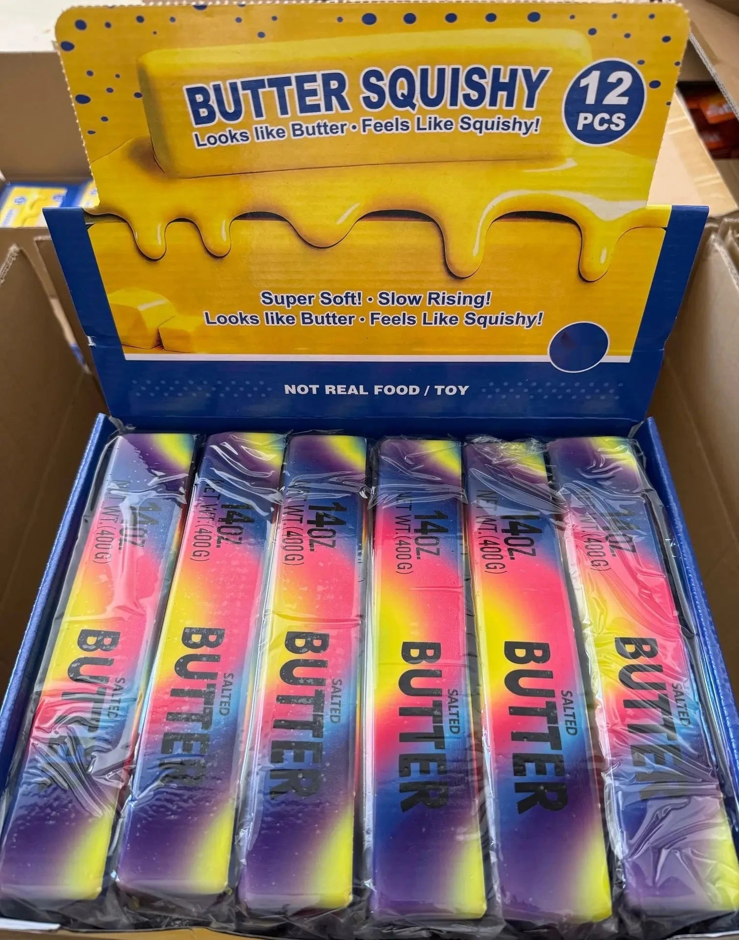 Butter Block Squishy – 5cm to 22cm