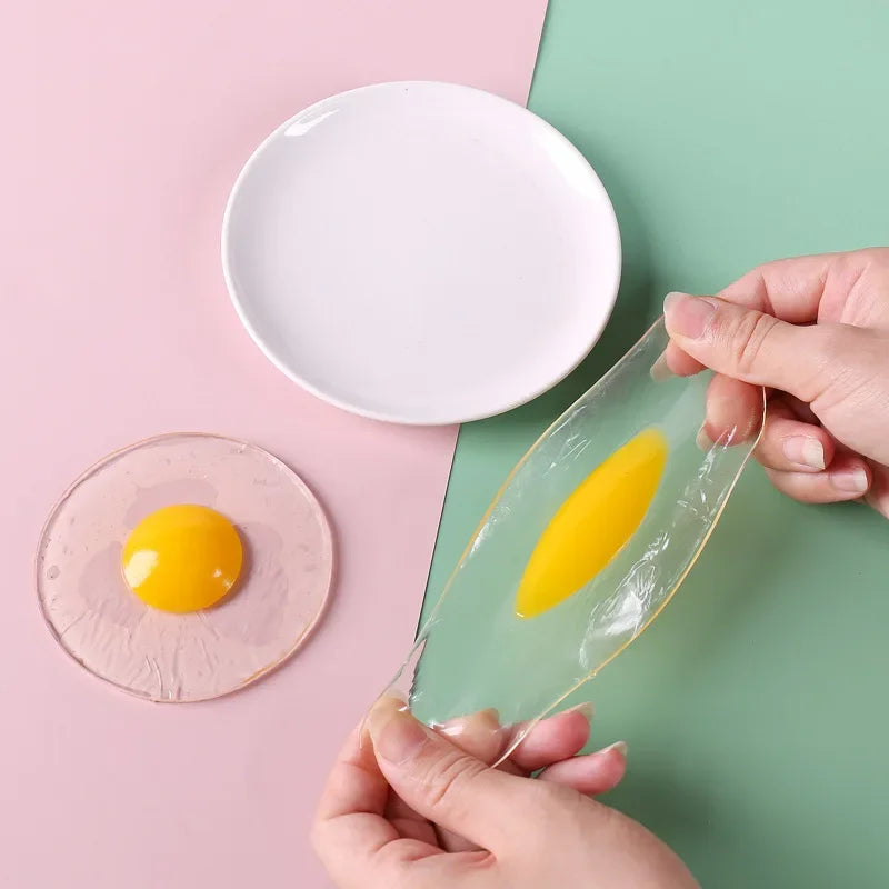 Clear Egg Splat Ball Squishy