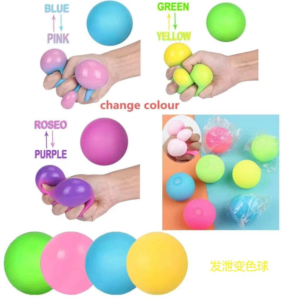 Splat Ball Squishy – Egg, Chicken & Tomato
