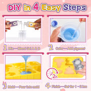 DIY Taba Squishy Kit – Animal, Food & Cat Paw Molds