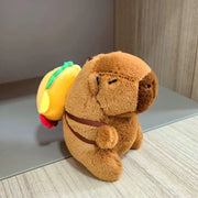 Mini Capybara Plushie – Hoodies, Headphones & Ducks