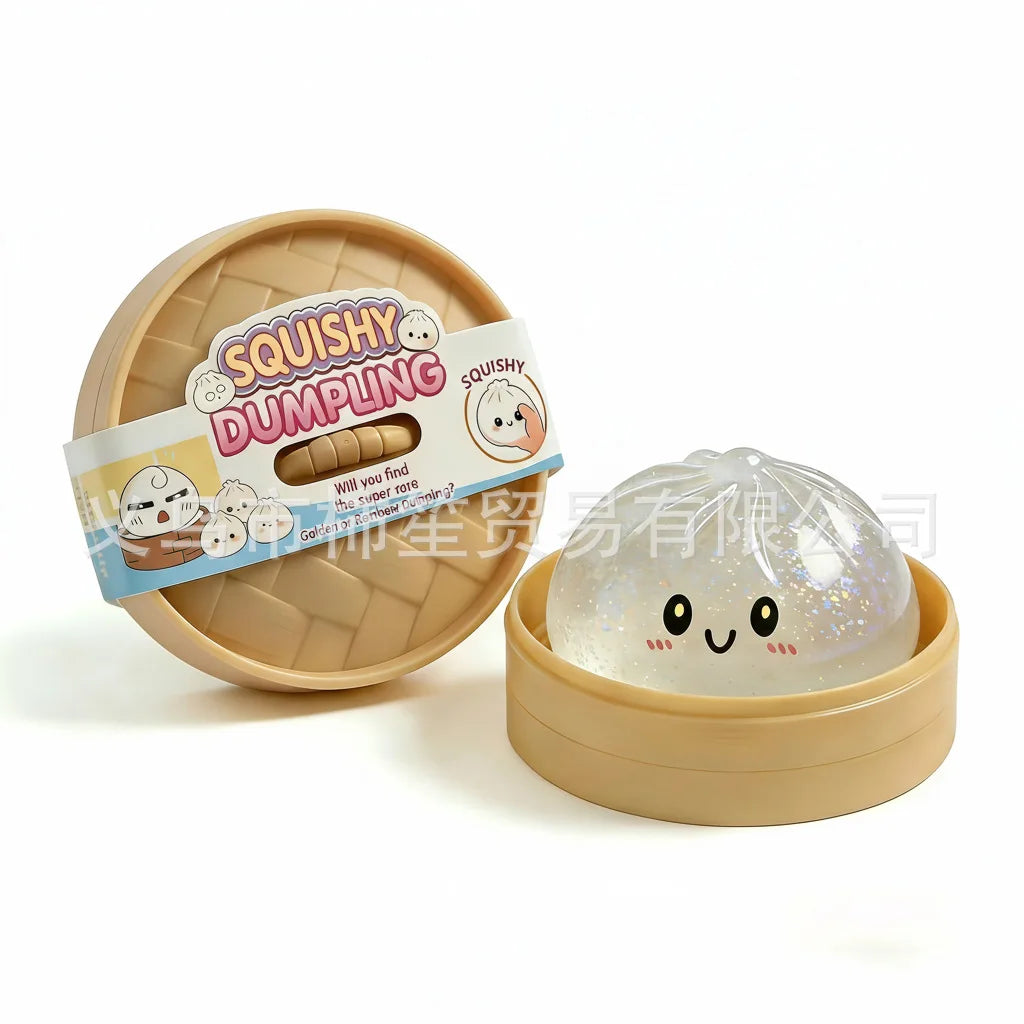 Glitter Dumpling Squishy with Box
