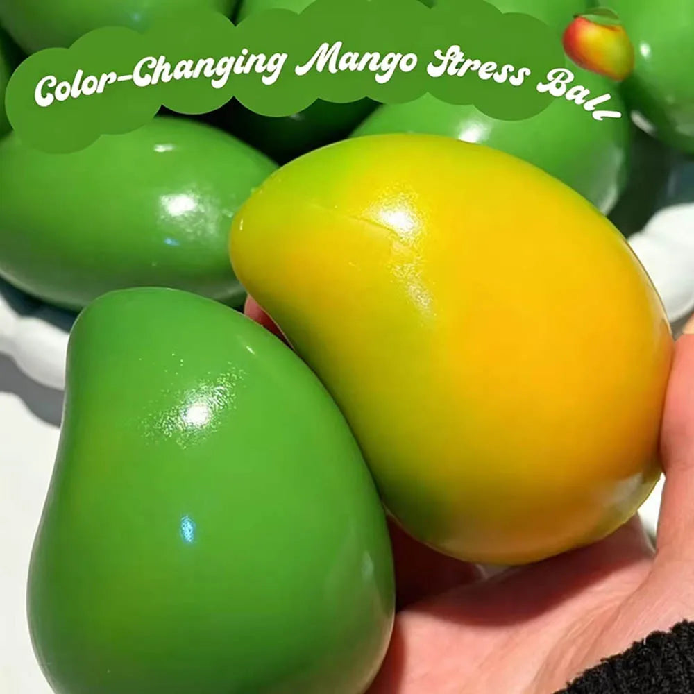 Colour-Changing Mango Squishy