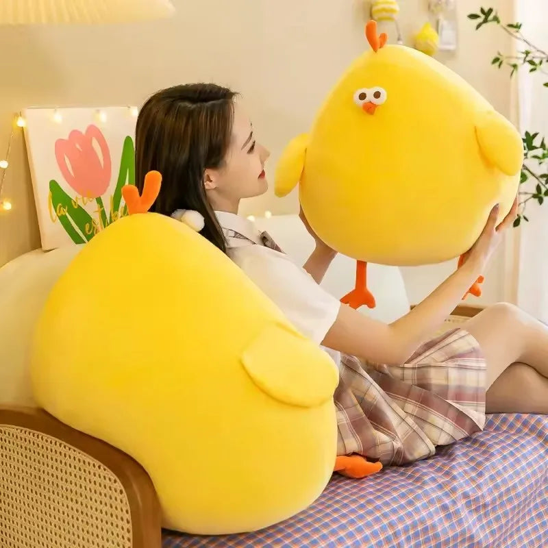 Fat Chicken Plush Pillow – 25cm to 65cm