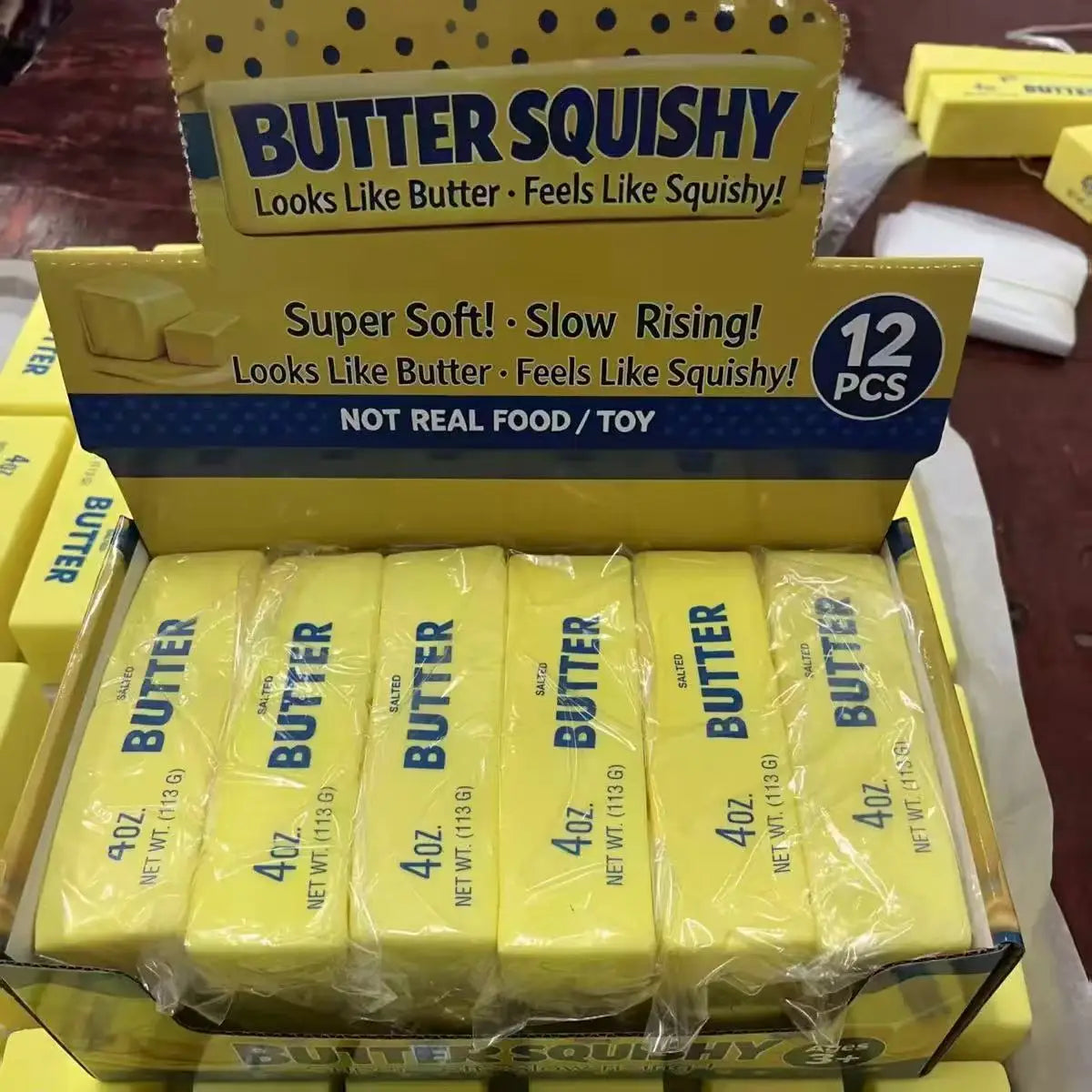 Butter Block Squishy – 5cm to 22cm