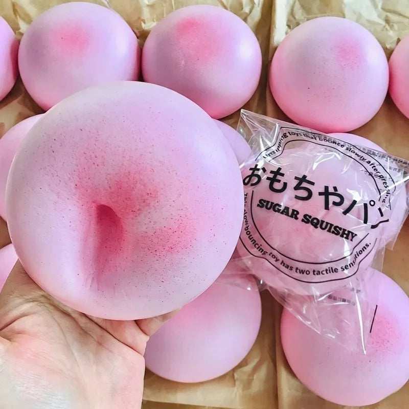 Strawberry Milk Cube Squishy