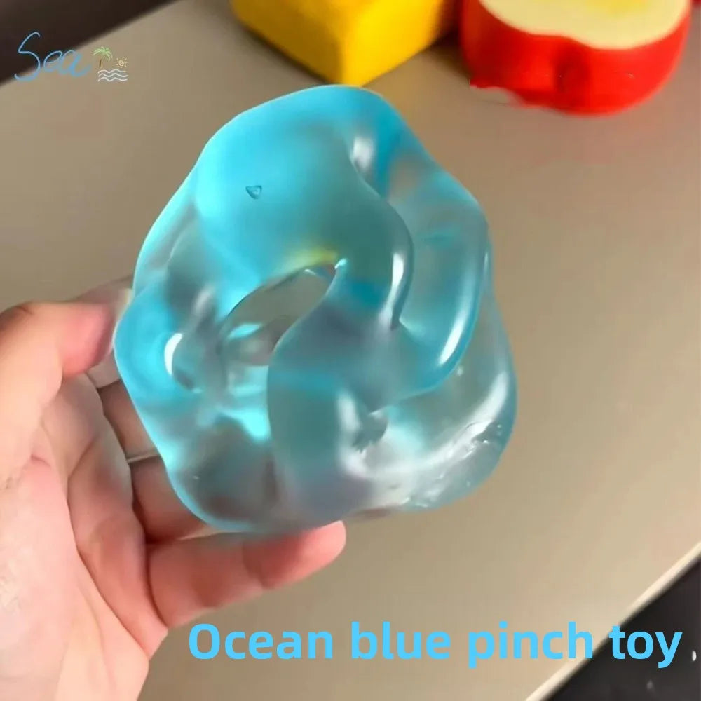 Transparent Slow Rising Squishy – Pink or Blue