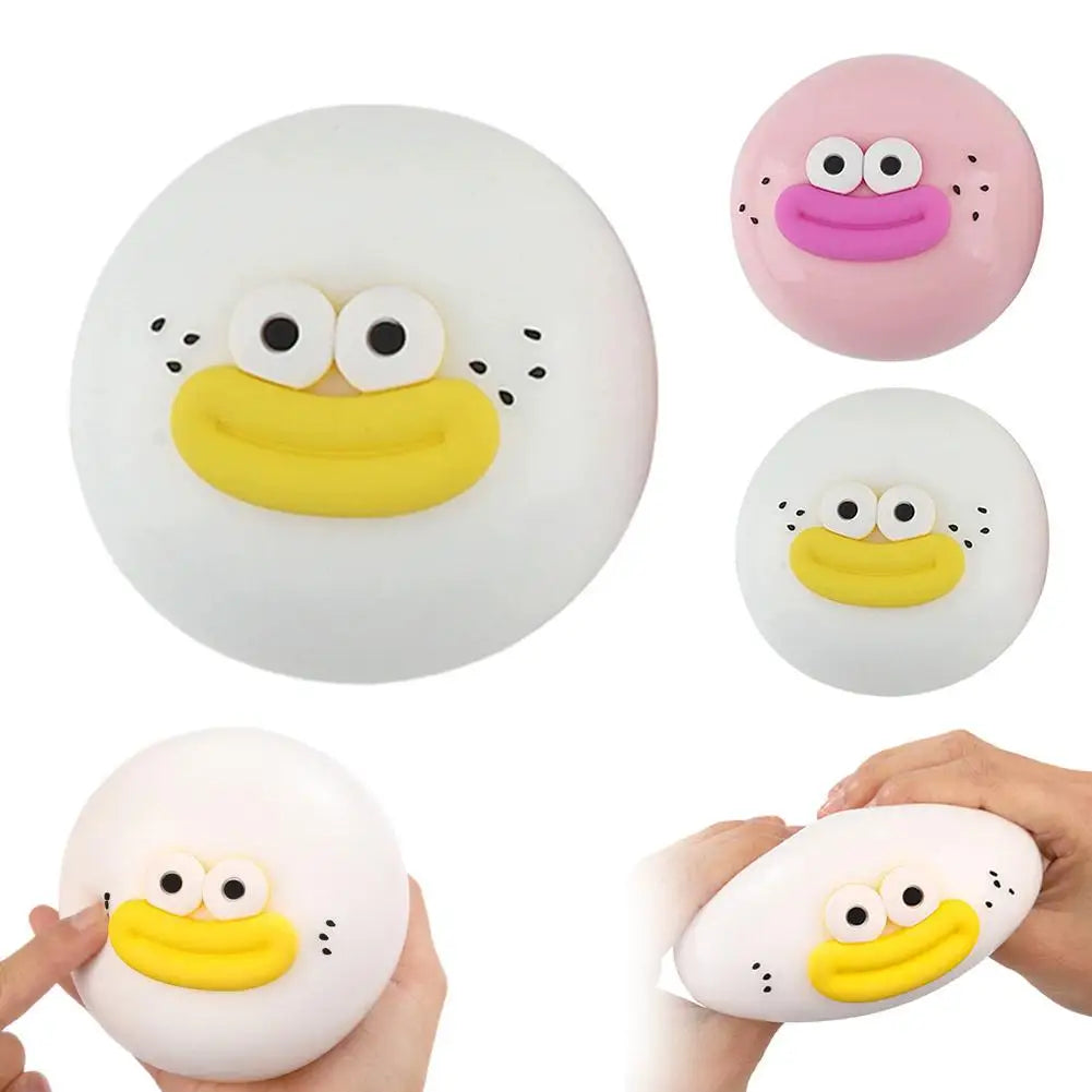 Funny Face Bun Squishy (9cm)