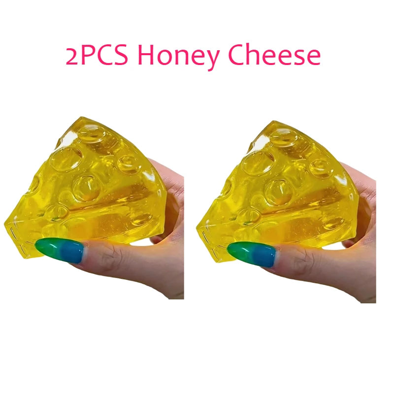 Honey Cheese Square Squishy